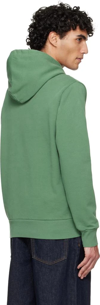 Ralph Lauren Green Loopback Fleece Hoodie 3