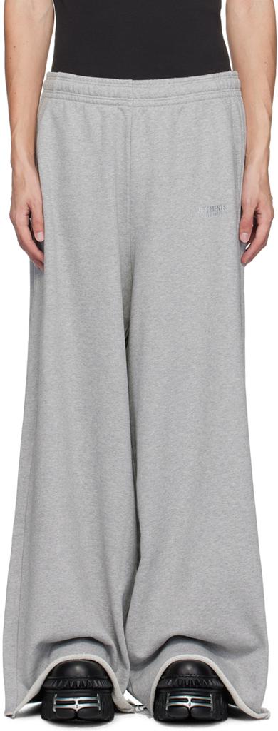 VETEMENTS Black 'Paris' XXXL Sweatpants XS-WAIST-US-30 VETEMENTS Black 'Paris' XXXL Sweatpants XS-WAIST-US-30