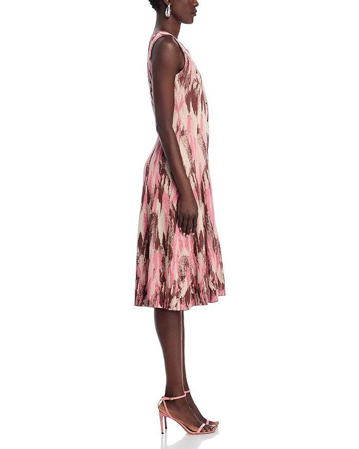 misook fit and flare dress Fit & Flare Twist Front Lurex Knit Maxi Dress Black / XL main image 1
