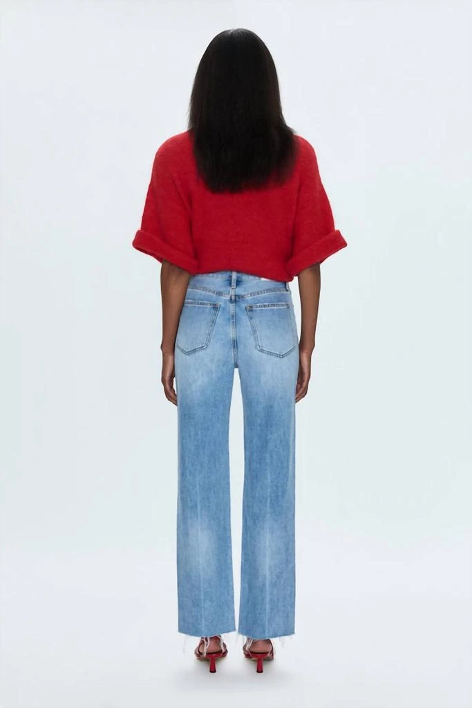 PISTOLA Cassie Super High Rise Straight Jean In Savvy Vintage 4