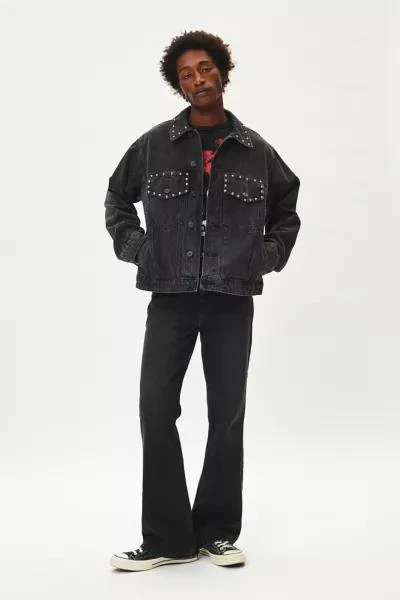 BDG BDG Studded Relaxed Fit Denim Trucker Jacket 3