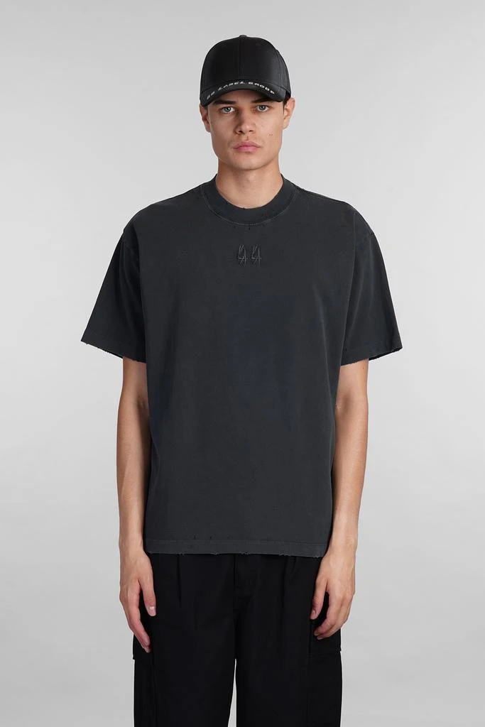 44 Label Group T-shirt In Black Cotton 1