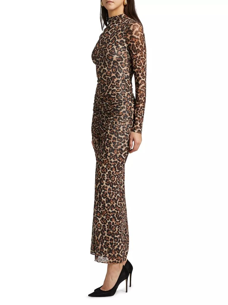 Ronny Kobo Scorpio Leopard Ruched Maxi Dress - Dresses & Skirts - BeyondStyle Ronny Kobo Scorpio Leopard Ruched Maxi Dress - Dresses & Skirts - BeyondStyle