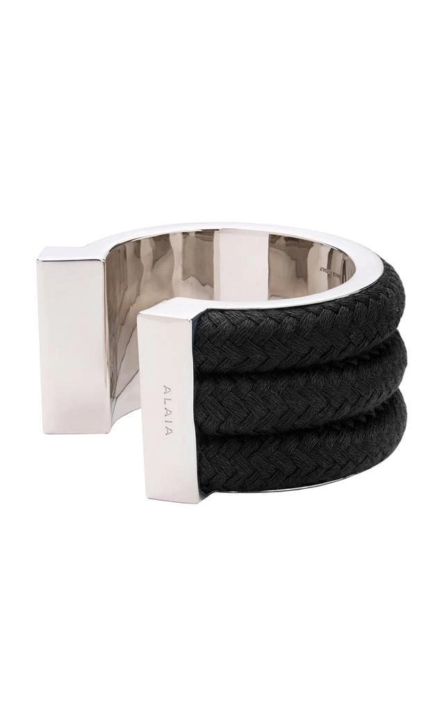 Alaïa ALAÏA Cotton Cord Cuff - Moda Operandi
