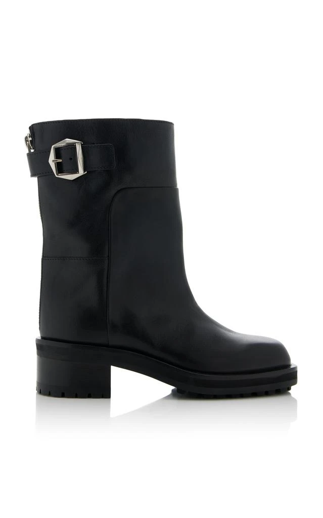 Jimmy Choo Jimmy Choo - Brooklyn Leather Boots  - Black - IT 40 - Moda Operandi 1