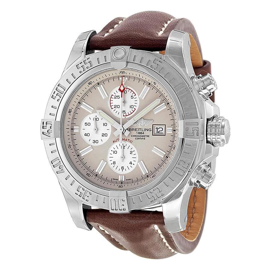 BREITLING Pre-owned Breitling Super Avenger II Chronograph Automatic Chronometer Silver Dial Men's Watch A1337111-G779-443X-A20BA.1 1