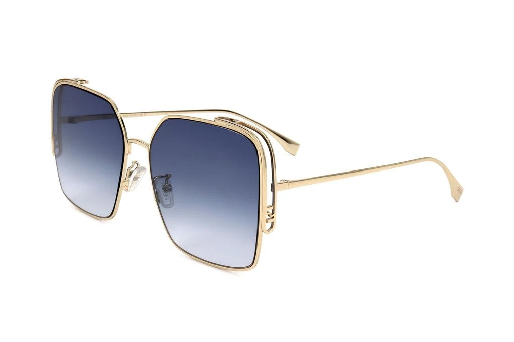 Fendi Eyewear Fendi Eyewear Baguette Square Frame Sunglasses 2