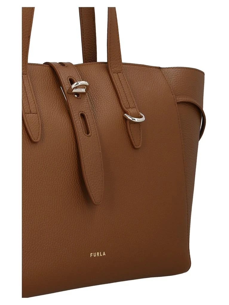 Furla Furla Net Logo Detailed Tote Bag 3