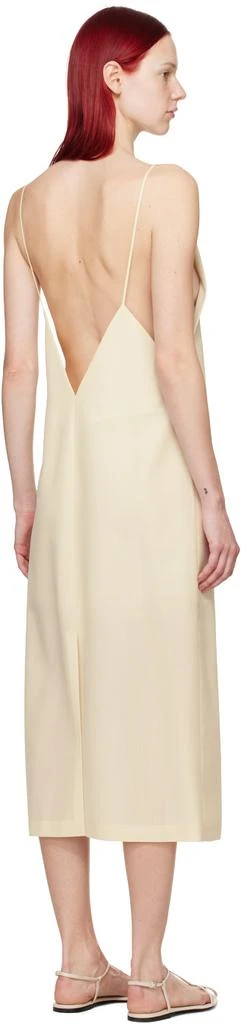 AURALEE Off-White Low Back Maxi Dress 3