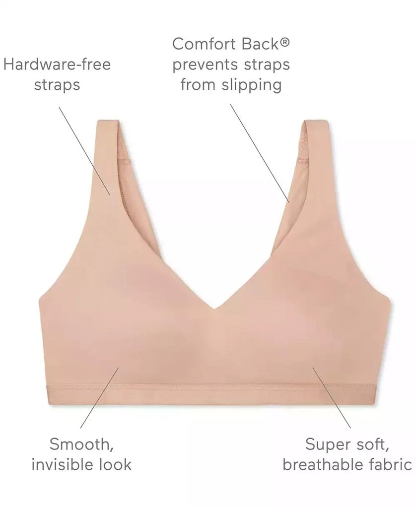 Warner's Warners® Cloud 9® Super Soft, Smooth Invisible Look Wireless Lightly Lined Comfort Bra RM1041A 5