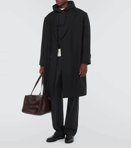 The Row Pers double-breasted virgin wool overcoat 2