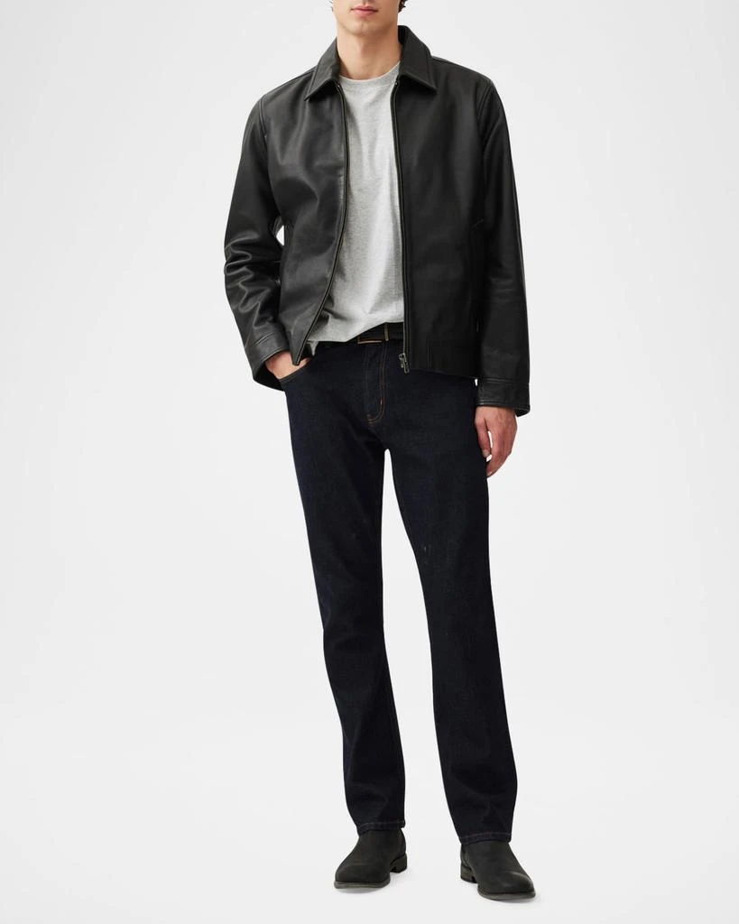 Rodd & Gunn Men's Haymarket Leather Jacket 1