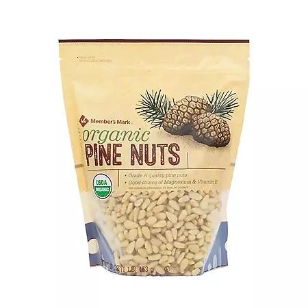 Member's Mark Member's Mark Organic Pine Nuts, 16 oz. 1