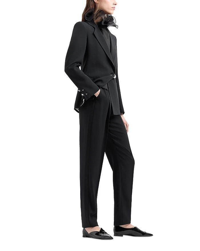 Emporio Armani Silk Ruffle Shirt 5