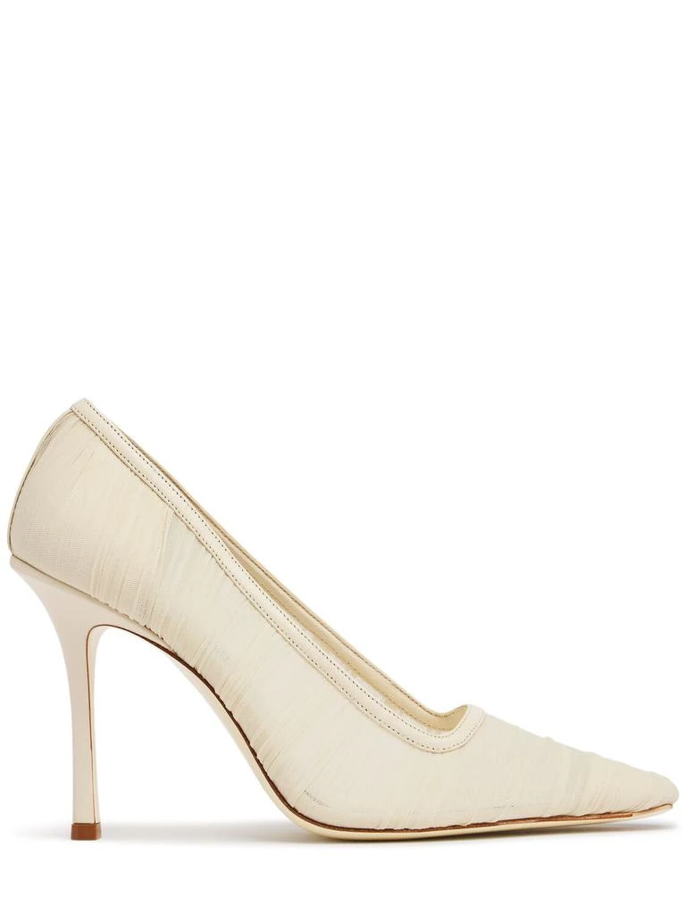 Jimmy Choo 100mm Lotta Tulle Pumps 1