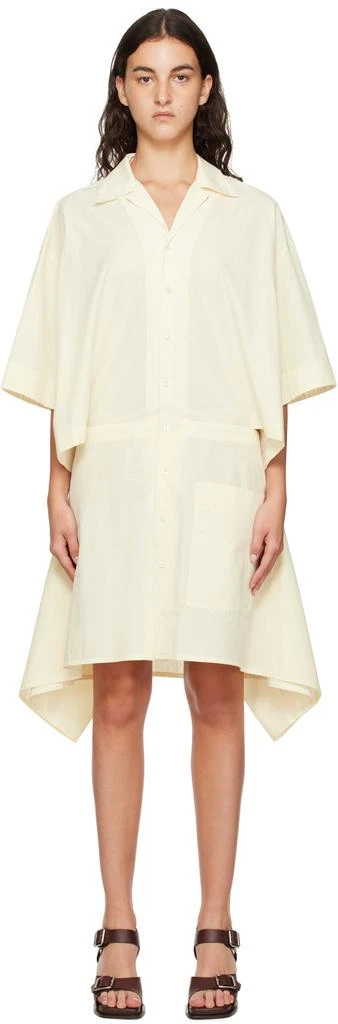 Lemaire Off-White Amovible Midi Dress 1