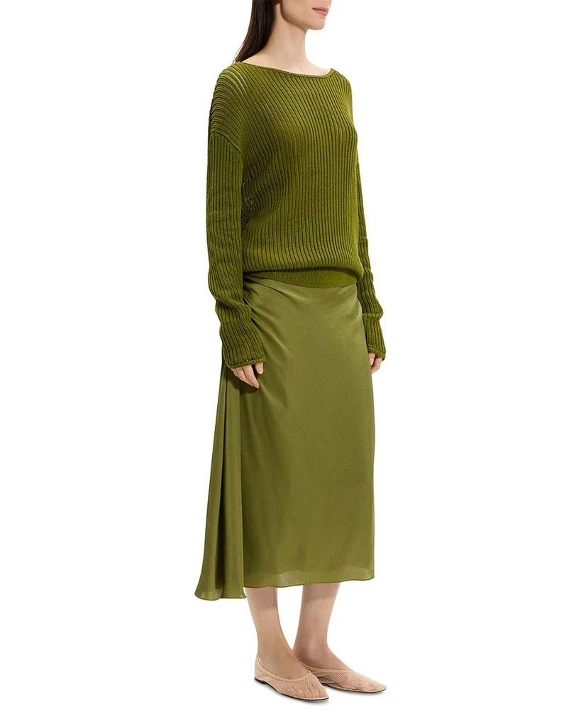 Theory Easy Open Neck Pullover Sweater 4