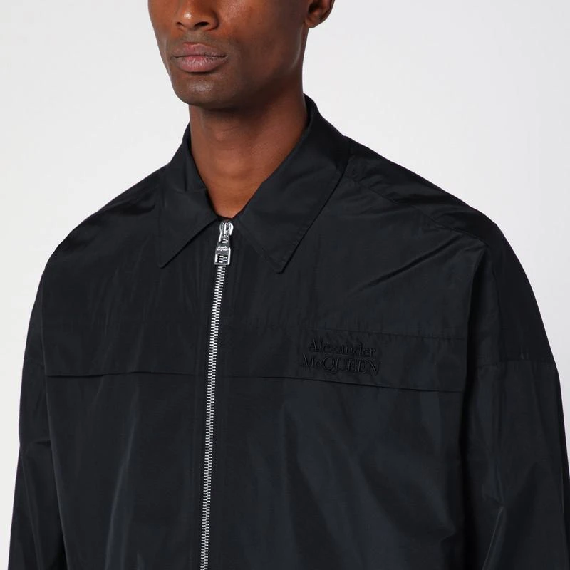 Alexander McQueen Lightweight zipped jacket black 4