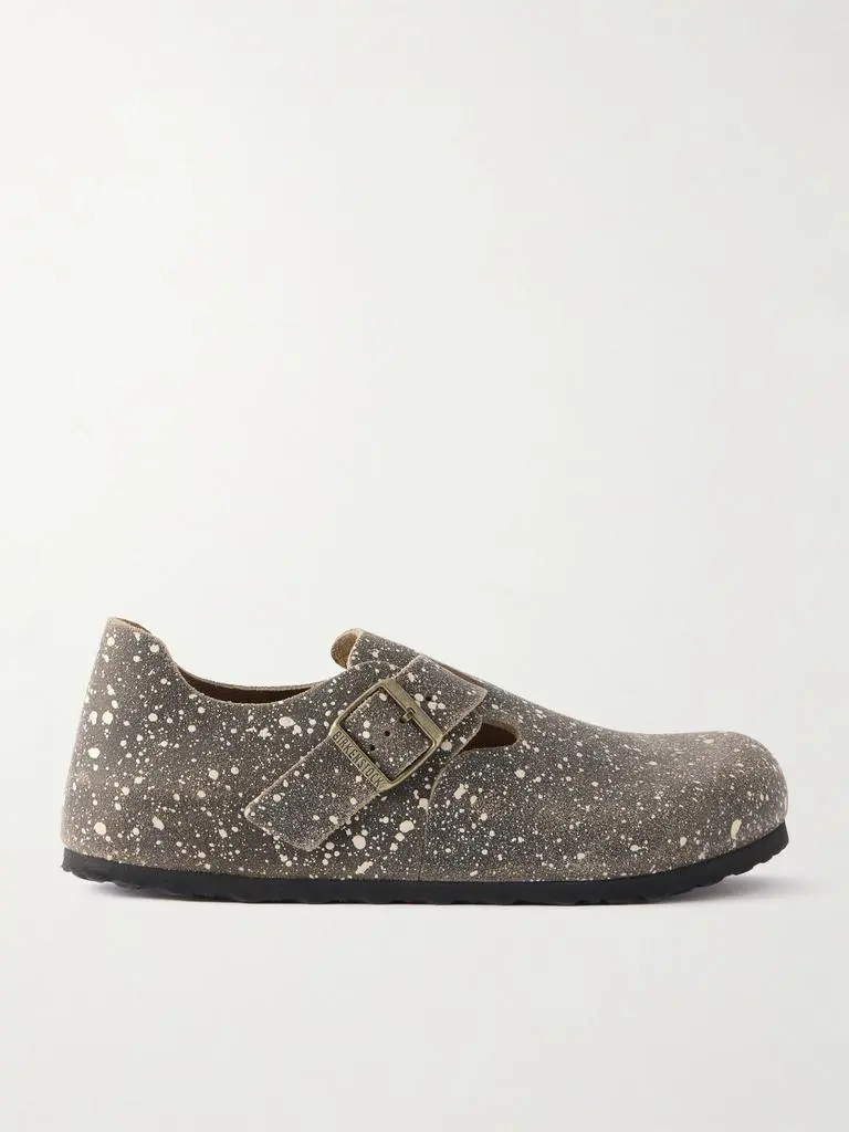 Birkenstock + Stfm London Leather Clogs - Taupe - IT39