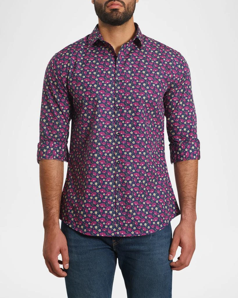 Jared Lang Men's Floral Sport Shirt 1