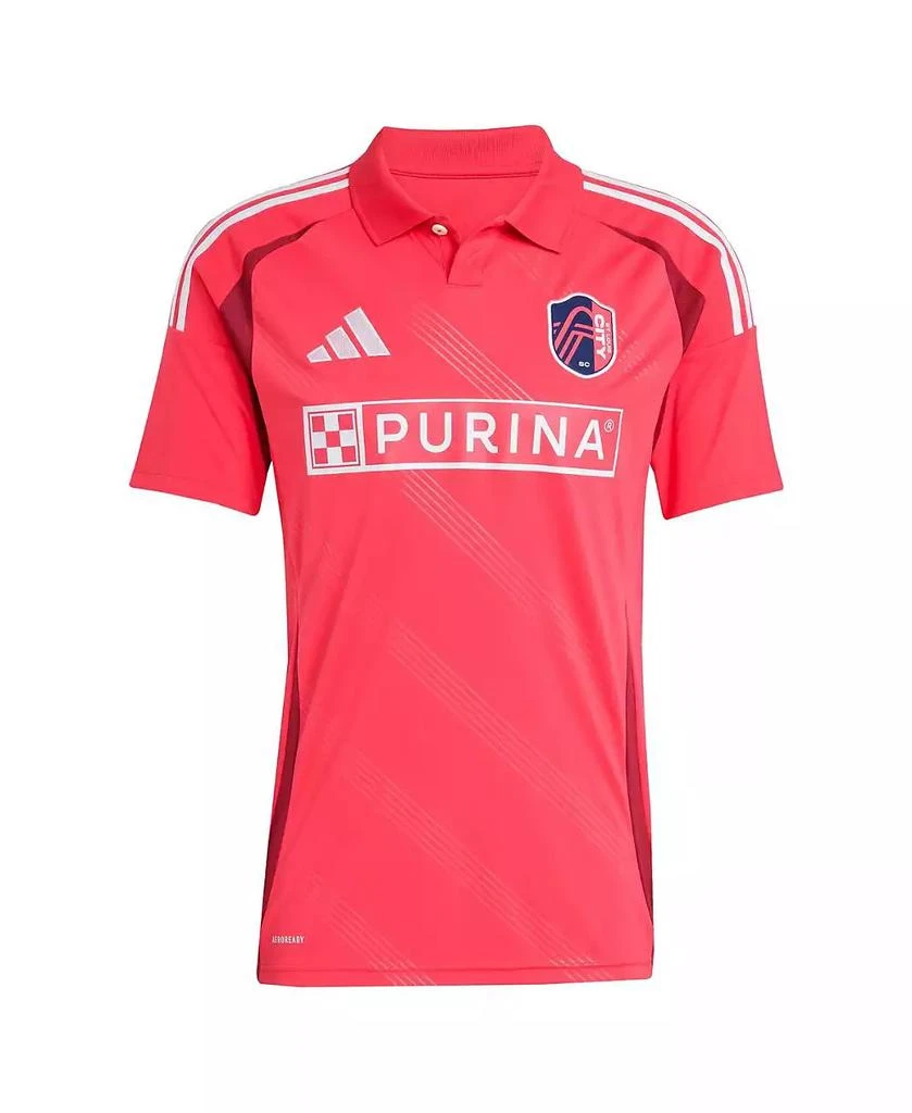 Adidas Men's Joao Klauss Red St. Louis City SC 2025 Forever CITY Red Replica Player Jersey 2