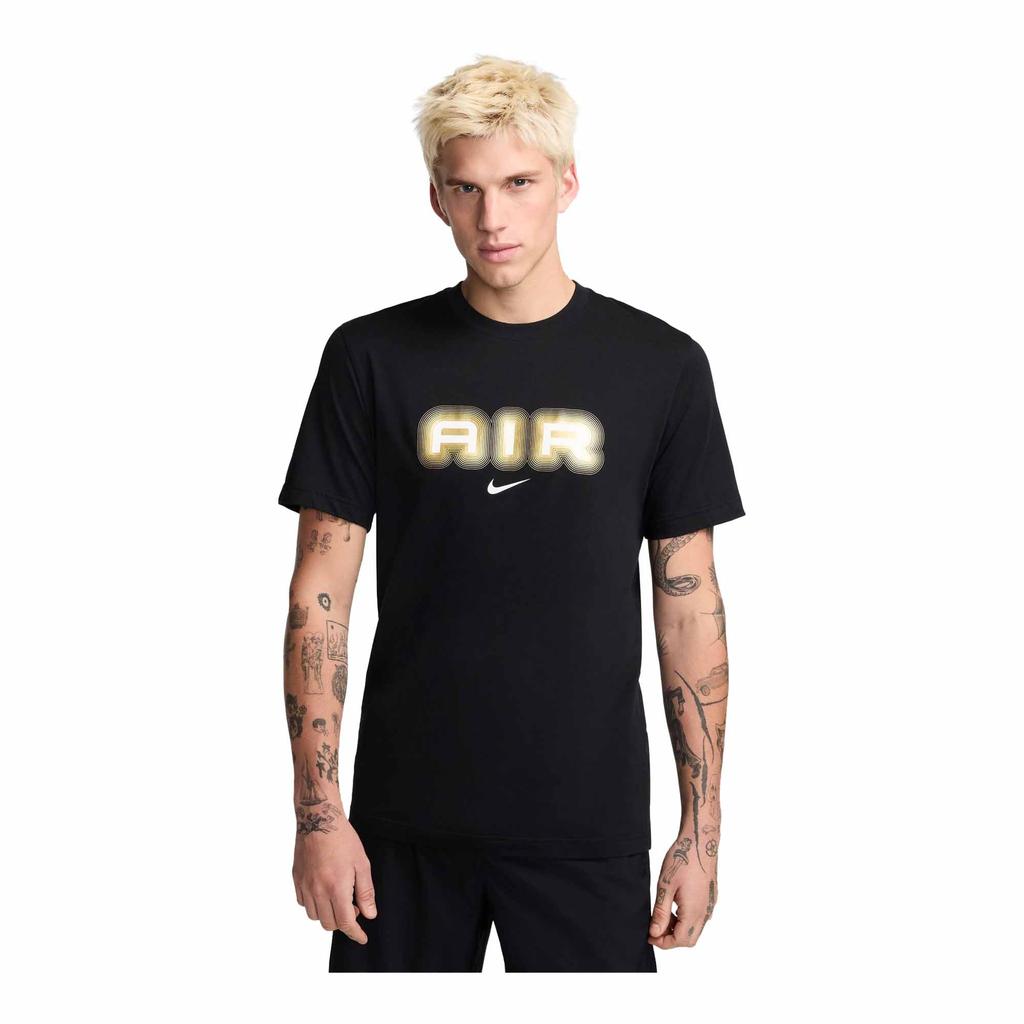 black and gold mens nike shirt