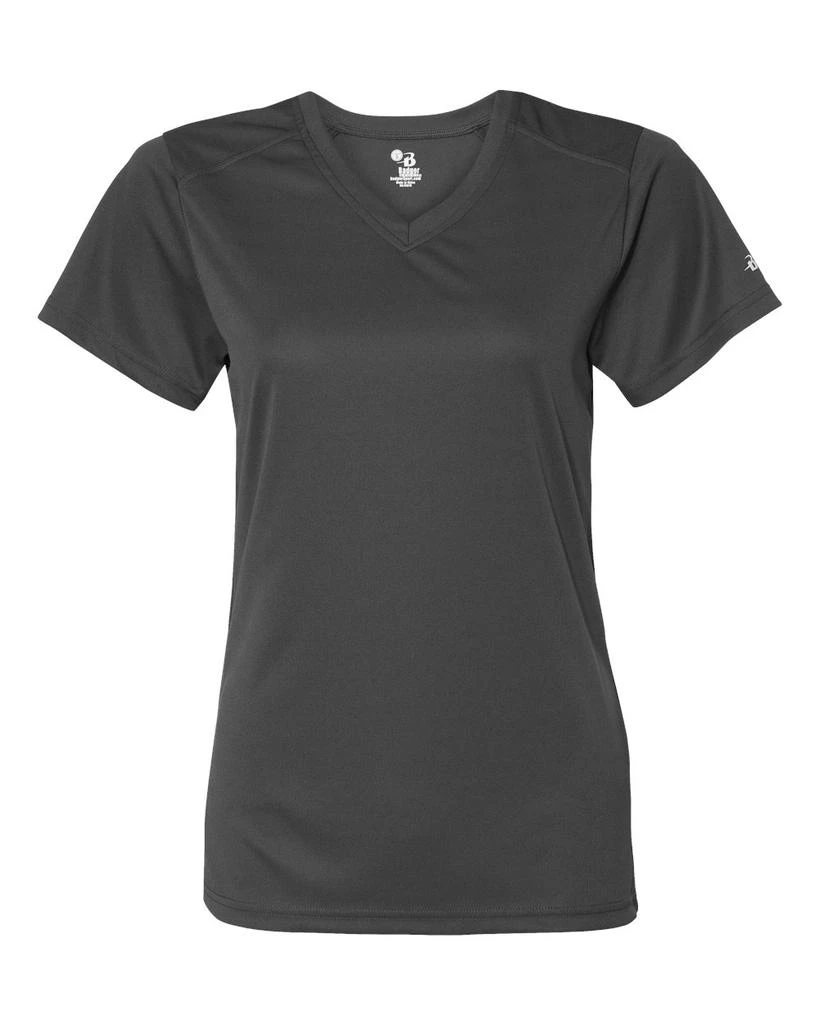 Badger Women’s B-Core V-Neck T-Shirt 1