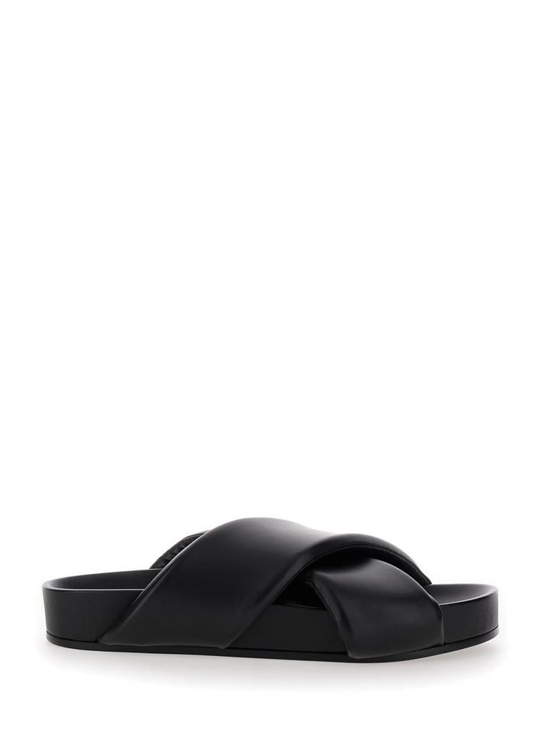 Jil Sander new tripon leather sandals for men - Compare