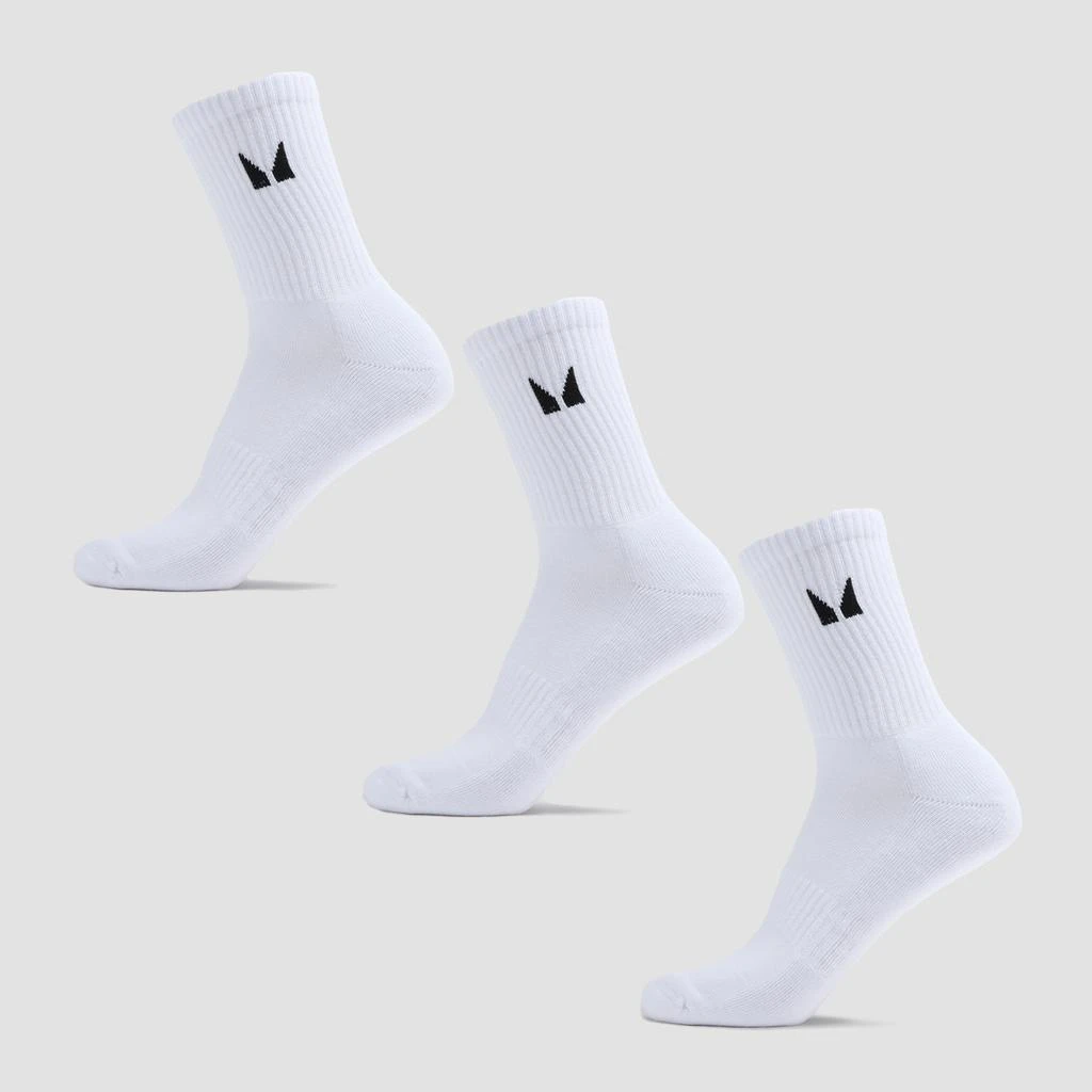 Myprotein MP Unisex Crew Socks (3 Pack) 1