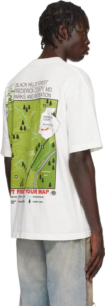 Online Ceramics Off-White The Blair Witch 'Black Hills Forest Map' T-shirt 3