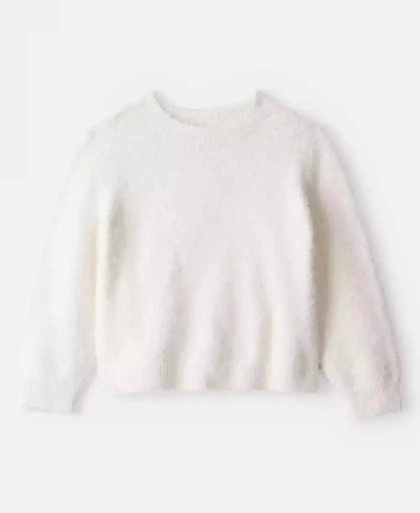 Carter's Girls' Toddler 2T-5T Brushed Crewneck Sweater