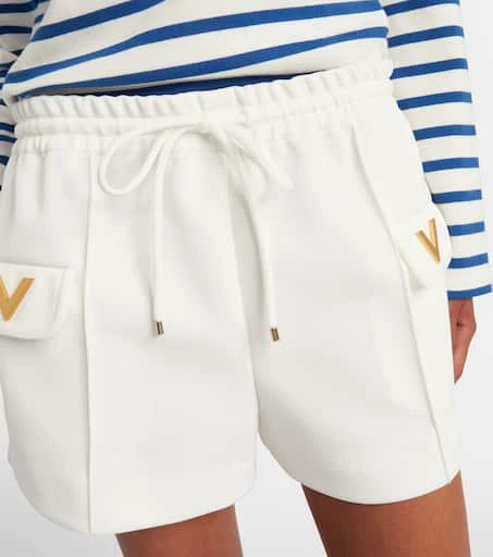 Valentino VGold jersey shorts 4