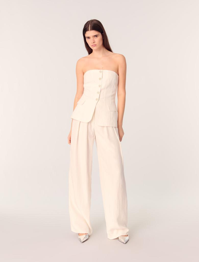 Maje Maje Woman's viscose Bustier top for Spring/Summer