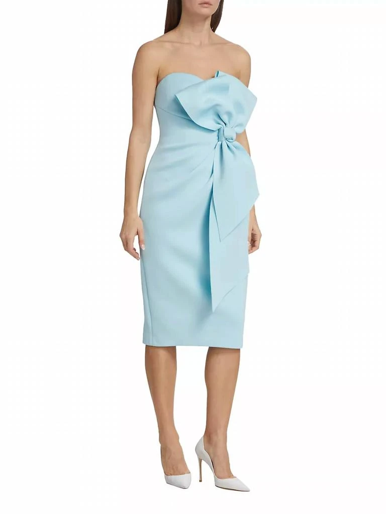 Shop Strapless Bow-Embellished Dress In Azure on Sale at BeyondStyle  Get  26% Off Strapless Bow-Embellished Dress In Azure with Limited-Time Flash  Deals, Exclusive Discounts, and Special Offers. Enjoy Unbeatable Savings on