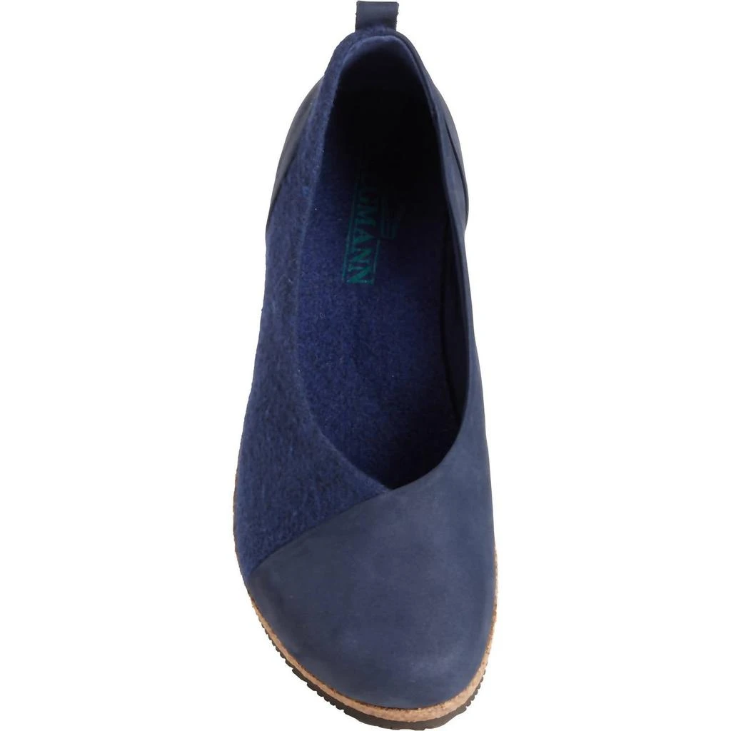 Stegmann Women's Sofie Wedge Slip-On Shoes In Navy 4