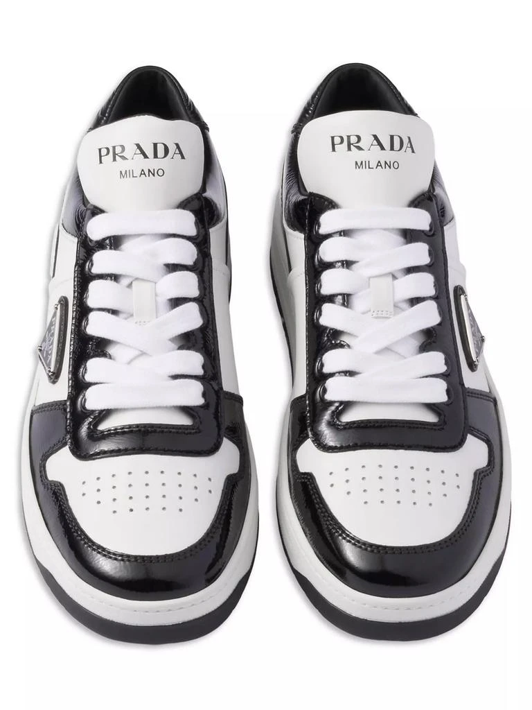 Prada Women's Downtown Leather Sneakers 2