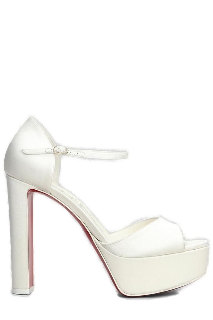 【CHRISTIAN LOUBOUTIN】Nudes Degrachick suede sandals Nudes Degrachick suede sandals in brown - Christian