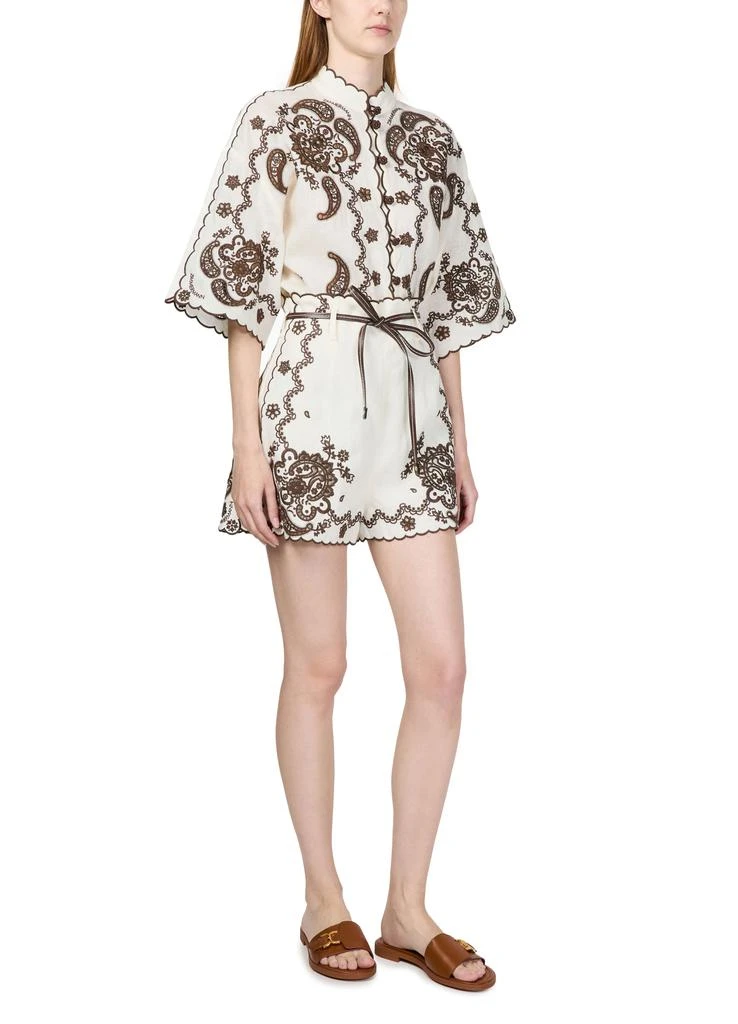 Zimmermann Ascension embroidered shorts 6