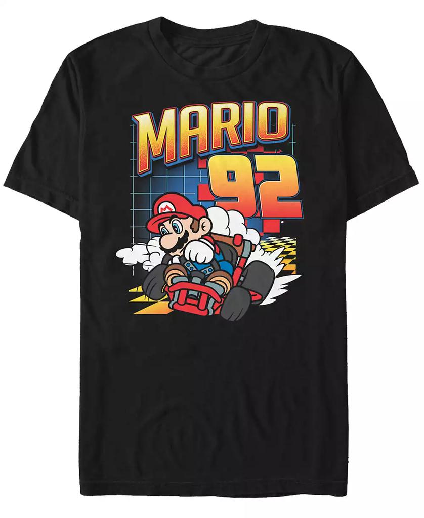 Nintendo Nintendo Men's Mario Kart Racer Number 92 Short Sleeve T-Shirt