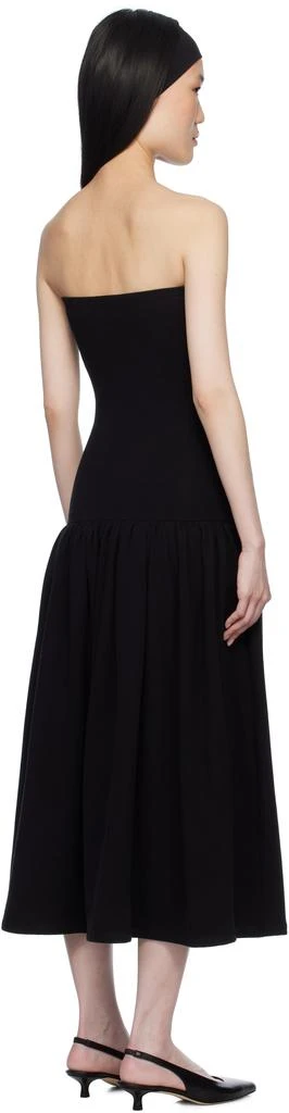 Gil Rodriguez Black 'The Tube' Dropwaist Convertible Midi Dress 3