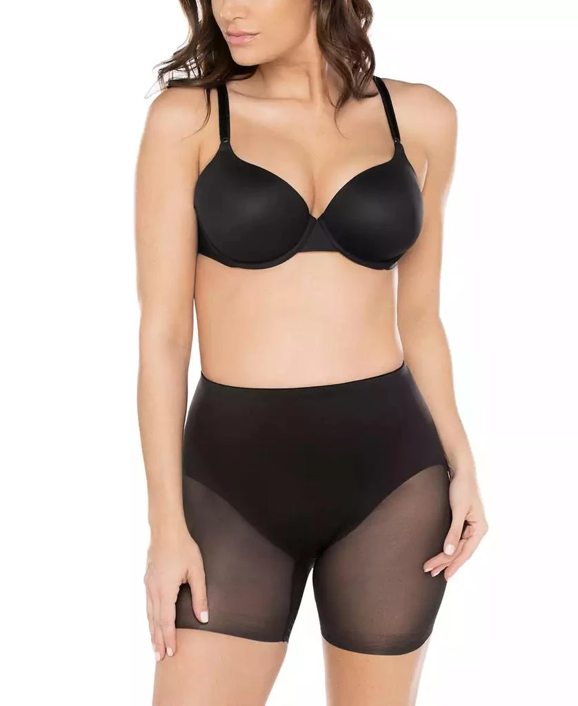 Miraclesuit Women's Sexy Sheer Extra Firm Rear Lift Boy Short 2776 6