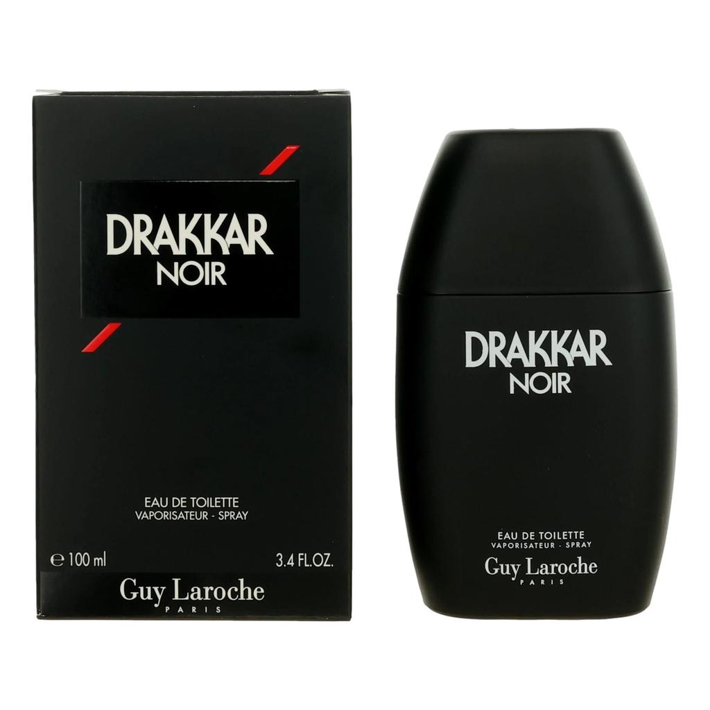 Guy Laroche 2pcs Drakkar Noir by , 3.4 oz Eau De Toilette Spray for Men