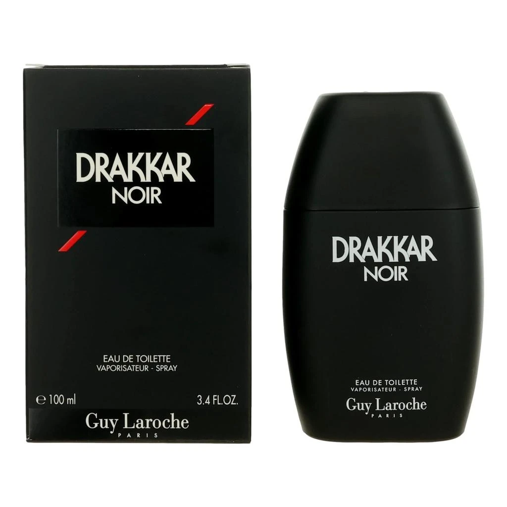 Guy Laroche 2pcs Drakkar Noir by , 3.4 oz Eau De Toilette Spray for Men 1