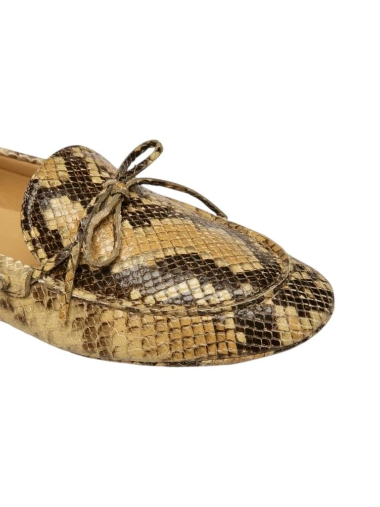 Bally Gaspar 6304341 Men
s New Rhu Snake Print Goat Leather Loafers 2