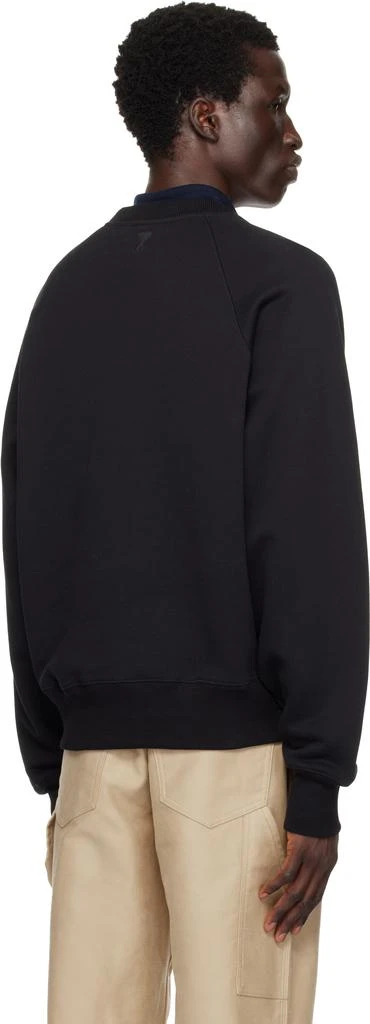 AMI Black 'Ami Alexandre Mattiussi' Sweatshirt 3