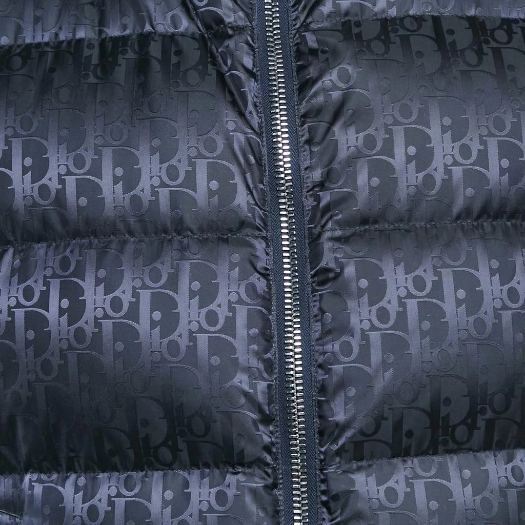 Dior Dior Homme Oblique Monogram Nylon Zip-Up Puffer Vest M 3