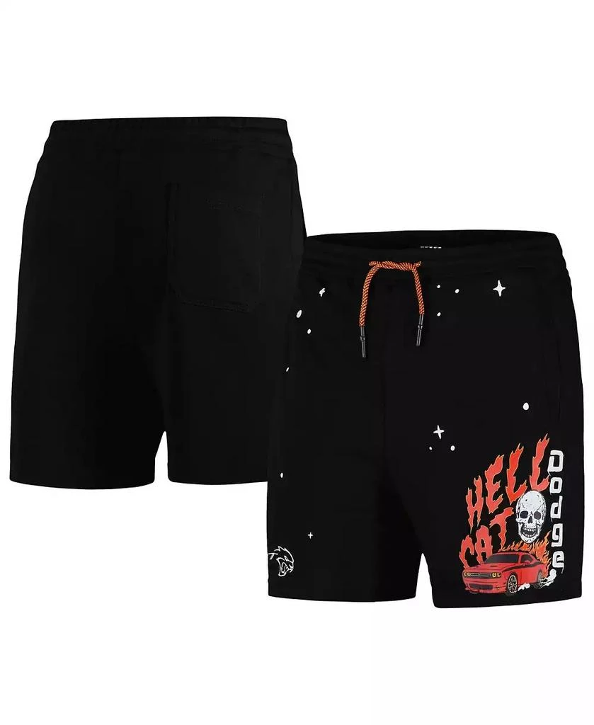 Reason Men's Black Dodge Hellcat Shorts 1