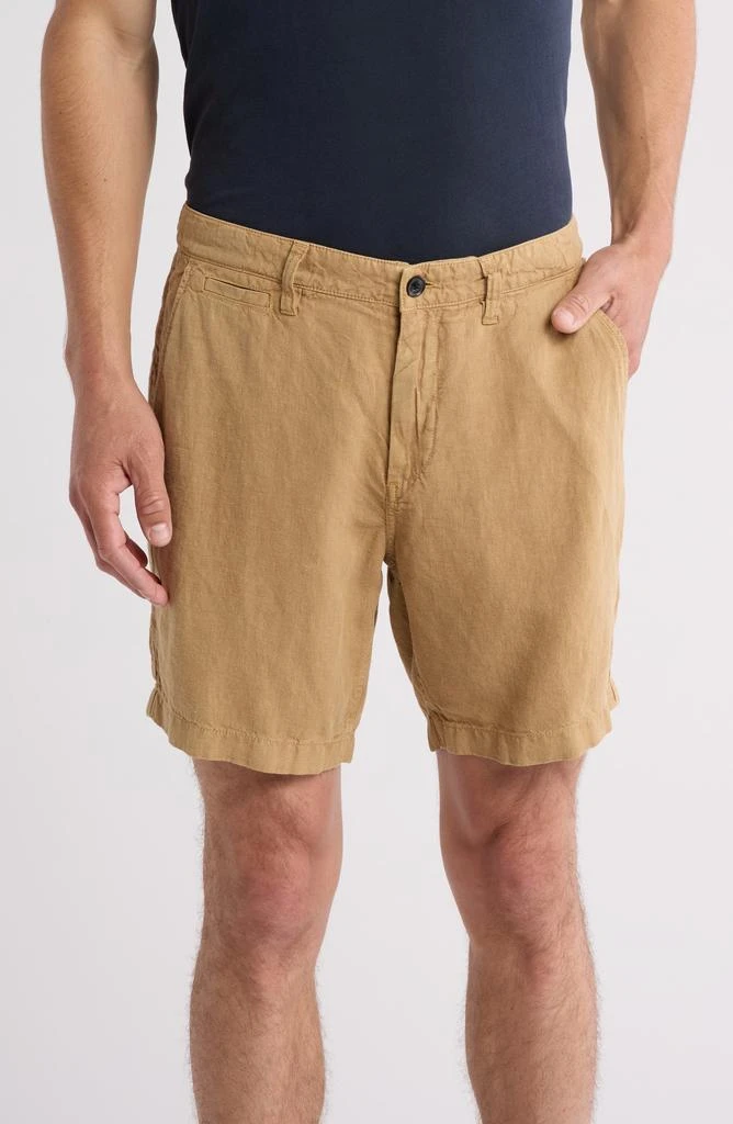 John Varvatos Johnny Flat Front Shorts