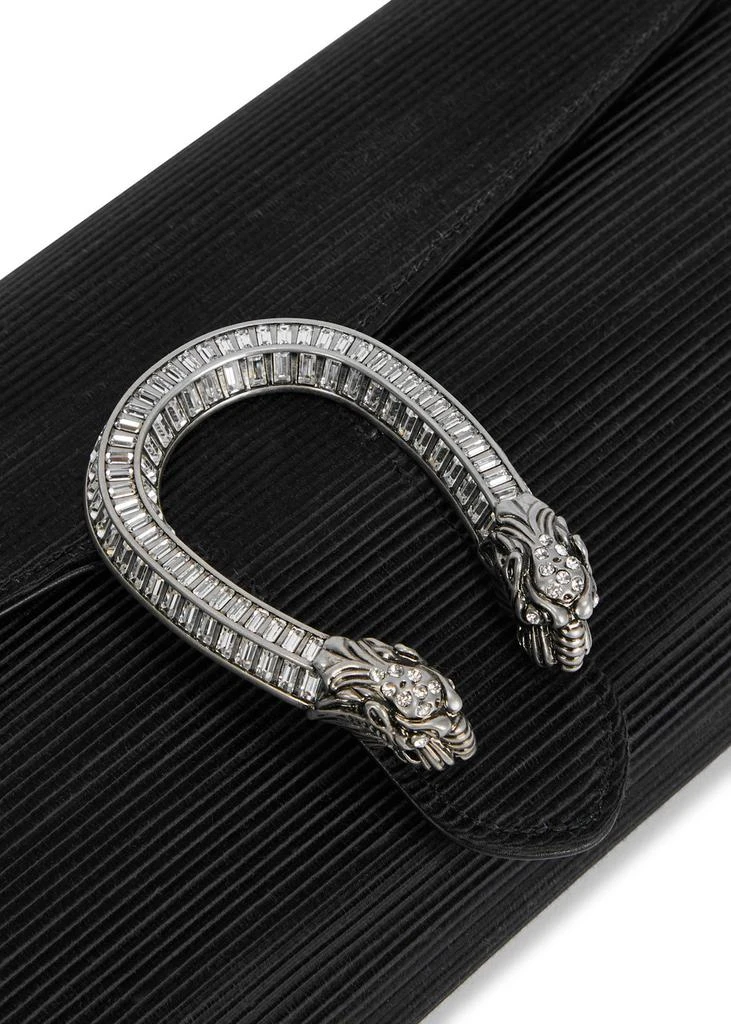 Gucci Dionysus ribbed satin clutch 3