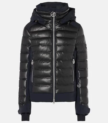 Toni Sailer Adele faux leather ski jacket 1